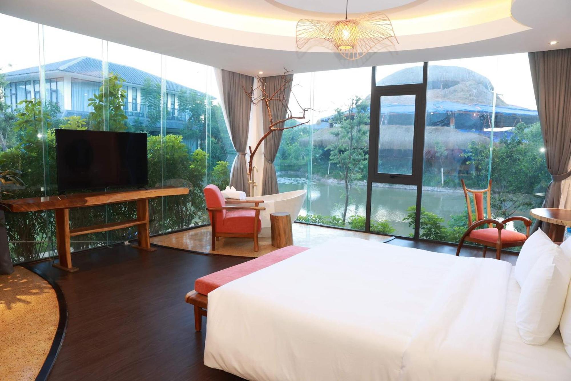 Minawa Kenhga Resort & Spa นิญบิ่ญ ภายนอก รูปภาพ